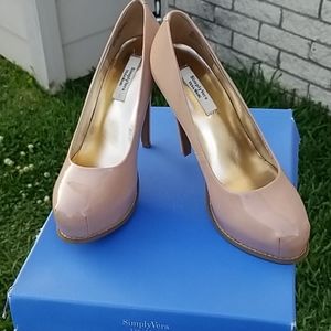 Simply Vera Blush Platform Heels